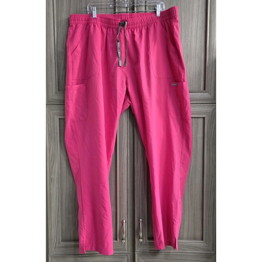 Maevn Womens Medical Pants 2XL Pink